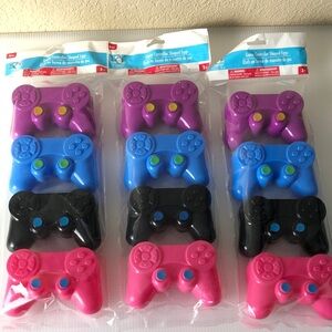 Colorful Game Controller Plastic Shaped Eggs 3 Pack Easter Basket Fillers